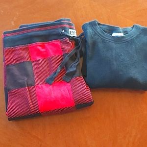 Lazy One long sleeved sleep set